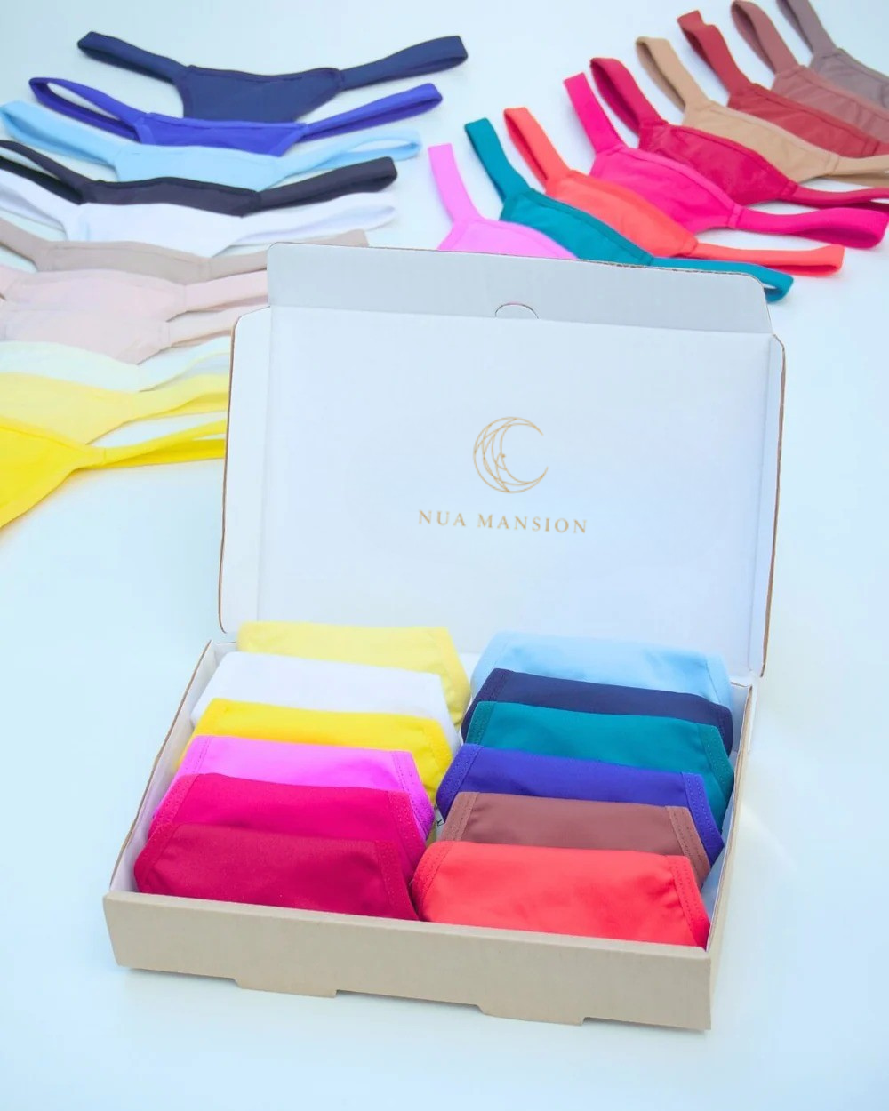 Kit Calcinha Nua Mansion Em Microfibra Sortidas [LEVE 10 E PAGUE 5]