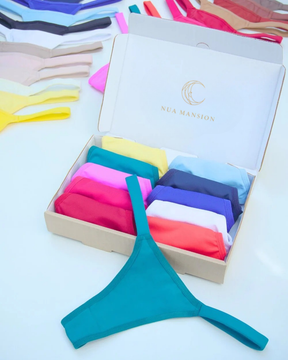 Kit Calcinha Nua Mansion Em Microfibra Sortidas [LEVE 10 E PAGUE 5]